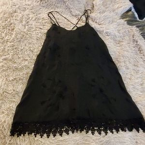 Beautiful black lace Millau tank size M